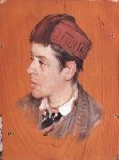 Alma-Tadema, Sir Lawrence Portrait of Herbert Thompson (mk23) oil painting artist